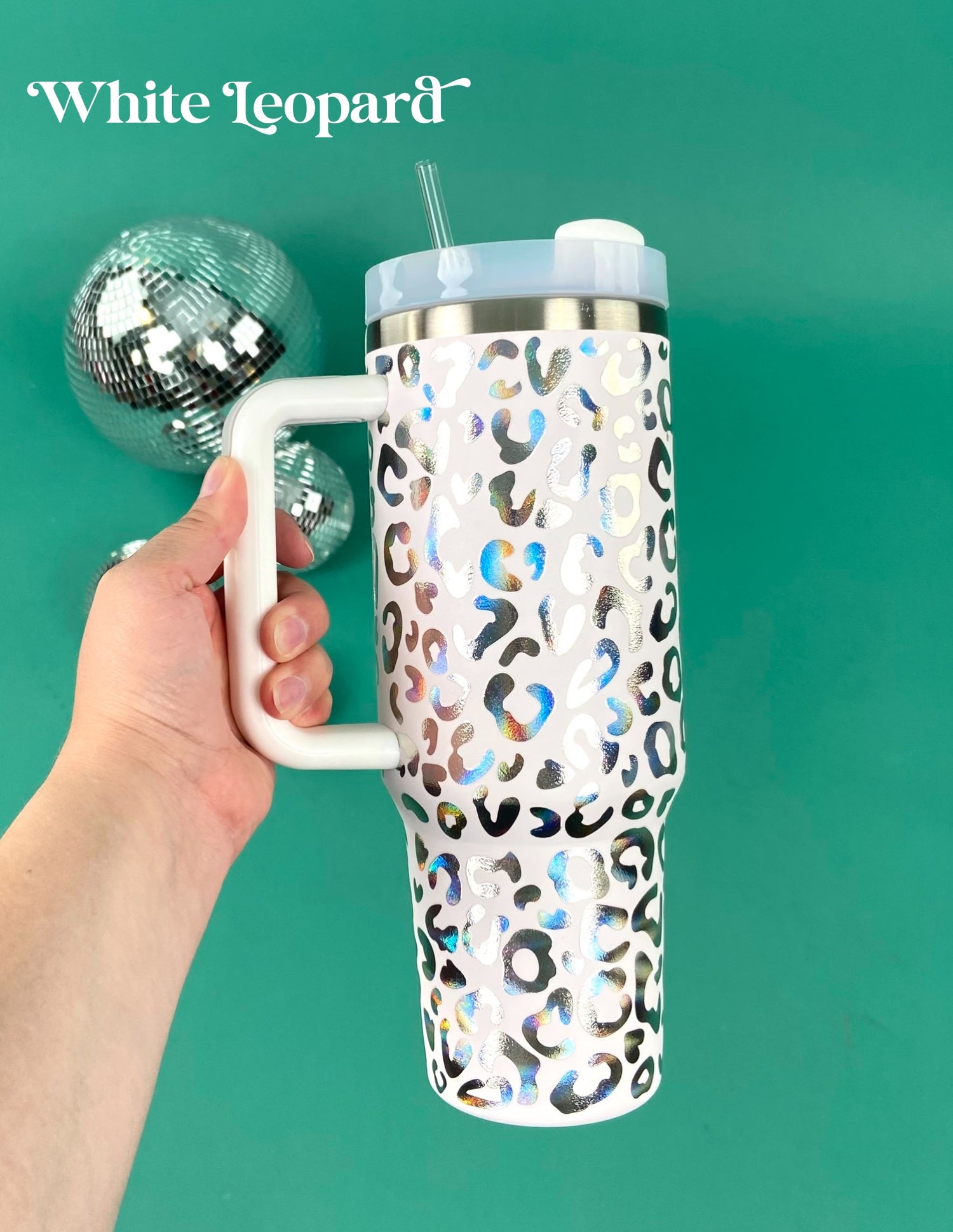 BIRTHDAY DOORBUSTER!!! 40oz Stainless Steel Tumbler with Handle {Multiple Colors!}