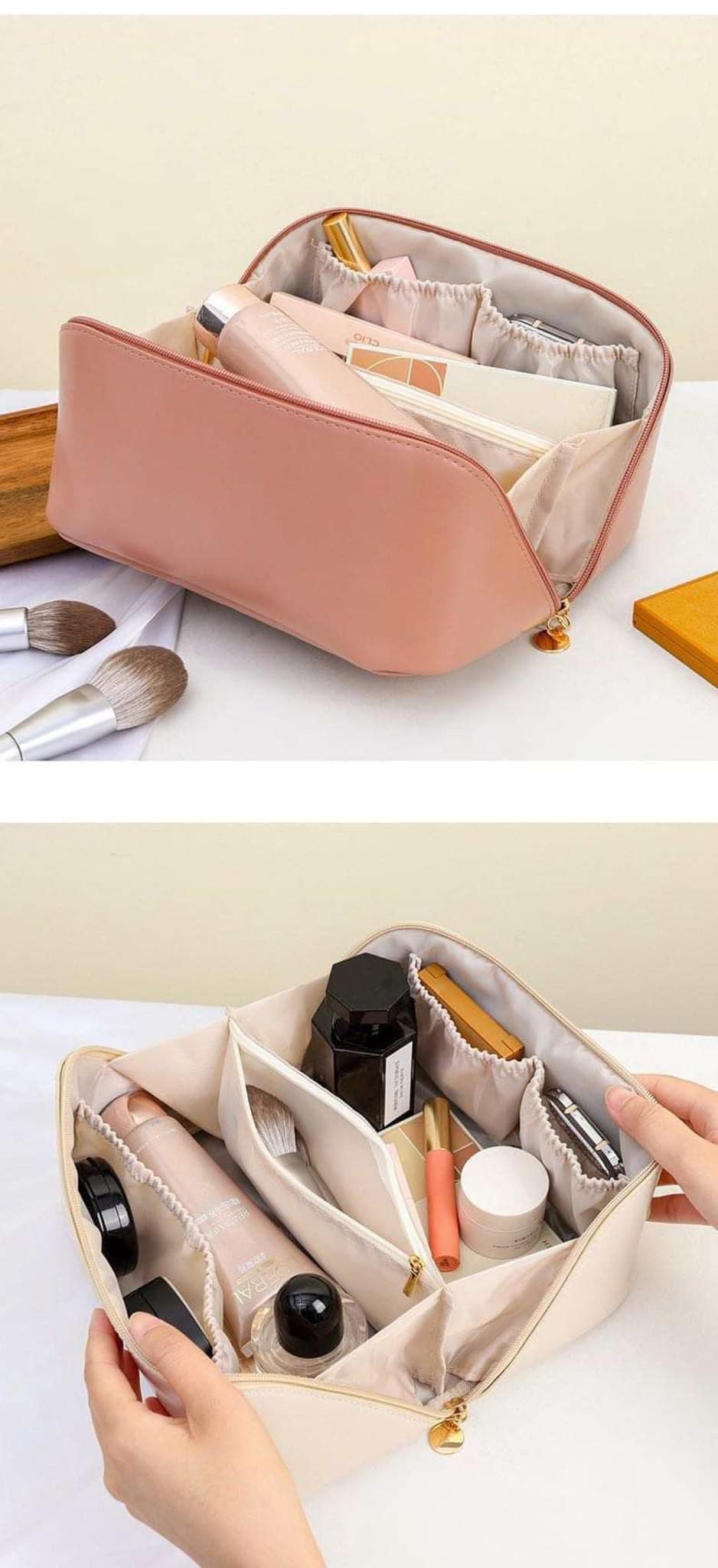 Trendy Cosmetic Bags (Multiple Colors!)