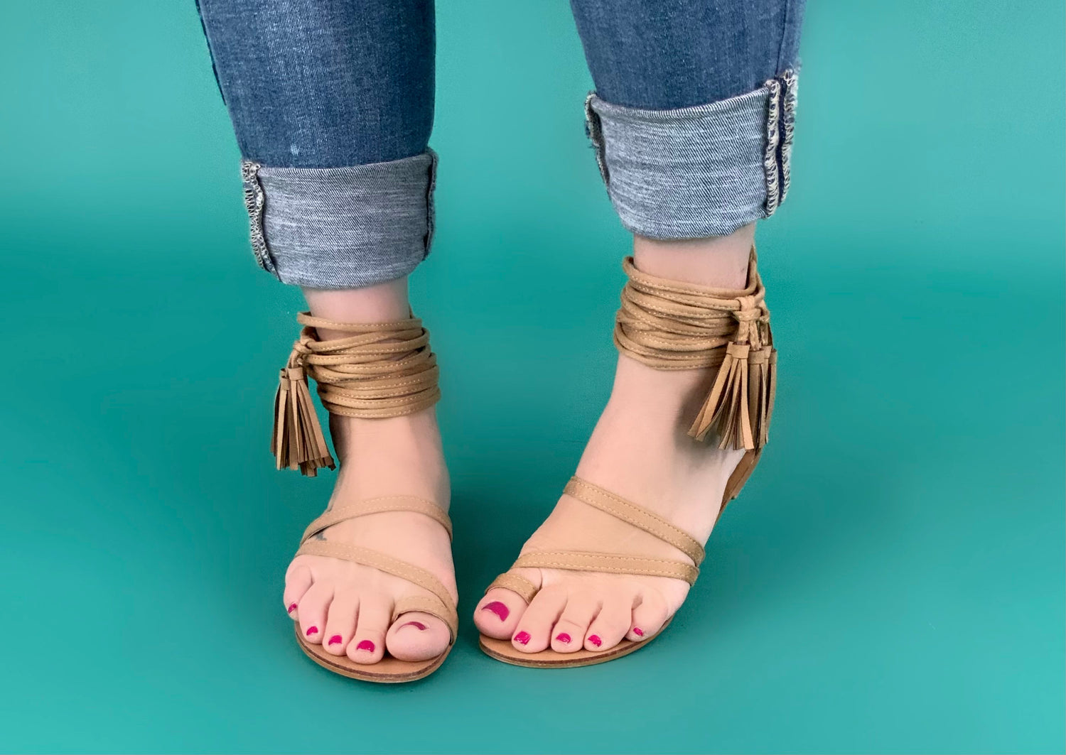 Freestyle Boho Sandals in Toffee